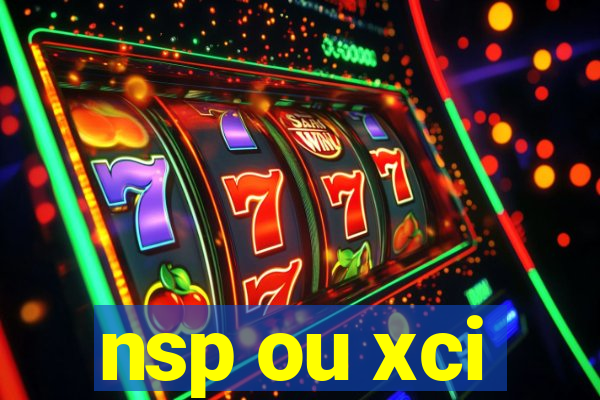 nsp ou xci